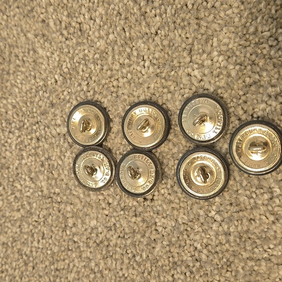 Vintage Airforce Button Remakes 7 Buttons With Eagle - Picture 4 of 4
